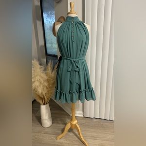 Turquoise Dress